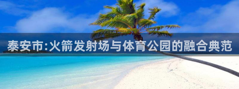 意昂体育4开户：泰安市:火箭发射场与体育公园的融合典
