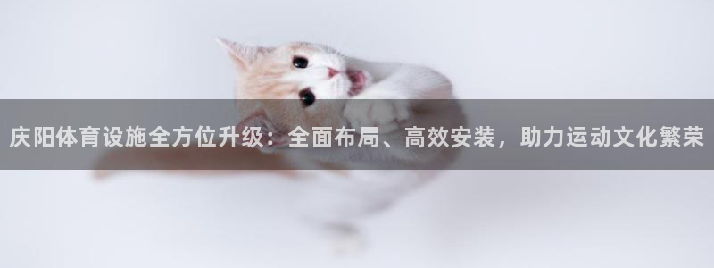 意昂4神州：庆阳体育设施全方位升级：全面布局、高效安