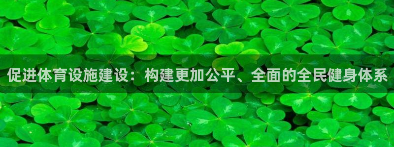 意昂4神州：促进体育设施建设：构建更加公平、全面的全