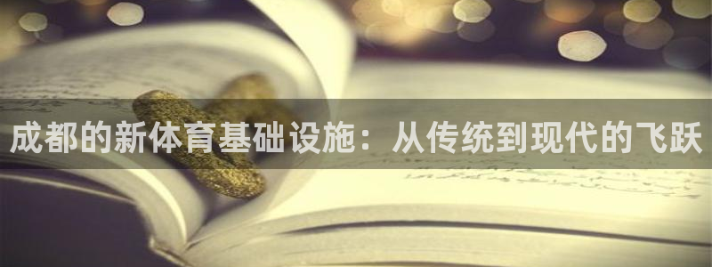 意昂4五金厂：成都的新体育基础设施：从传统到现代的飞