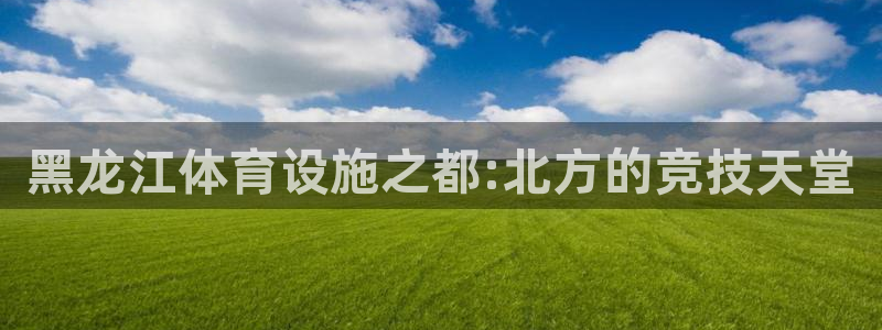 意昂体育4平台：黑龙江体育设施之都:北方的竞技天堂