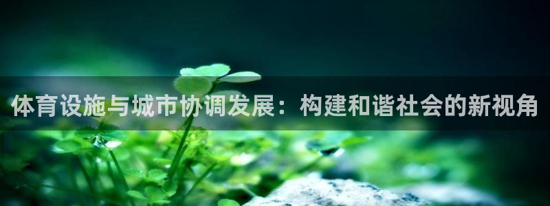 意昂体育4娱乐：体育设施与城市协调发展：构建和谐社会